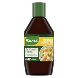 Knorr Concentrated Stock For a Flavorful and Aromatic Chicken Stock Chicken Gluten Free and No Artificial Flavors, Colors or Preservatives 8.45 fl oz (Pack of 1), Best By: Dec0425