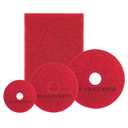 3M Red Buffer Pad 5100, 22 in, 5pcs