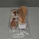 Sandals Women Flat Sole Tassel Slipper Summer Beach Front Slip On Sandals Bohemia Fashion Casual Open Toe Non-Slip Flip Flop  6.5