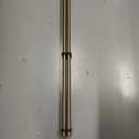 Curtain Rods for Windows 144 to 164 Inches - Aluminium Finials and Brackets - 1 Inch Decorative Window Rods - Adjustable Heavy Duty Curtain Rod - Wall & Ceiling Mounted - Anqiue Bronze