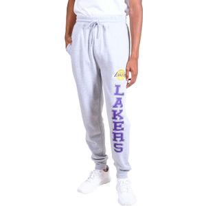 Ultra Game Men's NBA Official Super Soft Game Day Jogger Sweatpants (Gray, XXL)