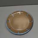 FOYO Basics Glass Plate Set, 10 inch Round Tempered Glass Dinner Plates, Glass Serving Dinnerware, Set of 2