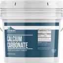 Earthborn Elements Calcium Carbonate Powder (1 Gallon), Natural Antacid, Limestone Powder, Resealable Bucket