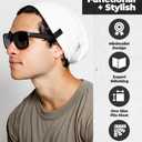 Warm Slouchy Beanie Hat - Deliciously Soft Daily Beanie in Fine Knit (One Size-Large, Wine)