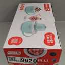 DASH My Mug Ice Cream Maker Machine (Aqua): Multi-Purpose Soft Serve Ice Cream Machine with (2) Bowls for Homemade Gelato, Sorbet, Frozen Yogurt, Built-In Ingredient Chute, Easy to Clean and Store