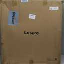 Lesure Collapsible Dog Crate - Portable Travel Kennel for Extra Large Dog, 4-Door Pet Crate with Mesh Windows, Indoor & Outdoor, Light Gray