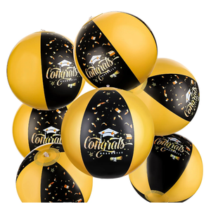 24 Pack Graduation Beach Balls
