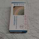 MCGMITT Rainbow Stacking Toy, Silicone Rainbow Stacker for Toddlers, Montessori Nesting Blocks, Building Creative Color Shape Matching Toy Set, 7 Layers (Brown) (Brown)