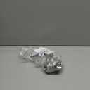 DERNORD 3-Way Ball Valve, T Mounting Pad, Stainless Steel 304 Female Type with Vinyl Locking Handle (3/4 Inch NPT)