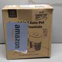 PAPIFEED Automatic Cat Feeder and Water Fountain Stainless Steel, Auto Cat Food & Water Dispenser, Quiet Pet Drinking Fountain with LED, Timed Cat Feeder with App, 10 Meals/Day, Smart Cat Feeder Set