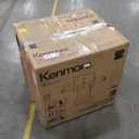 Kenmore 3-Burner Propane BBQ Grill, 30,000 BTUs Gas Grill with Cast Iron Cooking Grates, Folding Side Tables & Wheels, Outdoor Grill with Tool Hooks, Black