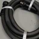 Garden Hose 10ft x 5/8",Flexible Water Hose,Lightweight Braided Hose with Swivel Handle,Leak-Free Connections, Male to Female Fittings, Kink Resistant Durable Hybrid Hose, Gray, 10ft