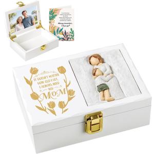 Mothers Day Gifts from Son Birthday Ideas Stocking Stuffers Christmas Presents Figurine Box4x6