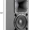 JBL Professional AC18/26 Compact 2-Way Loudspeaker with 8-Inch LF, Black