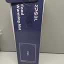 Warming Mat for Food -Electric Food Warming Tray (24"x16"), Rapid Full-Surface Heating, Portable & Rollable Versatile Food Warmer for Countertop, Perfect for Gatherings, Parties & Everyday Use(GRAY)