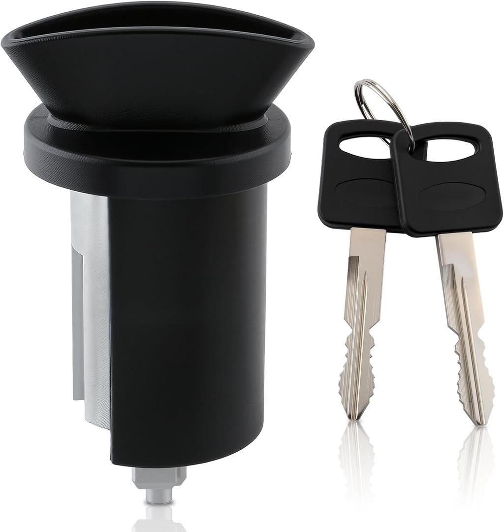 1L3Z-11582-A Ignition Lock Cylinder & 2 Keys Fit for Ford F150 F250 F350 E150 E250 E350 Mustang for Lincoln Continental Navigator