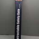 Retractable Safety Baby Gate or Mesh Dog Gate,Durable Portable Mesh Retractable Gate,Easy to Use for Stairs, Doorways, Hallways, Indoor, Outdoor, 33.5" Tall, Up to 45" Wide, Black