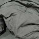 Litanika Dark Emerald Green Queen Comforter Set, 3 Pieces Solid Forest Bedding Set, All Season Fluffy Bed Set (90x90In Comforter & 2 Pillowcases)