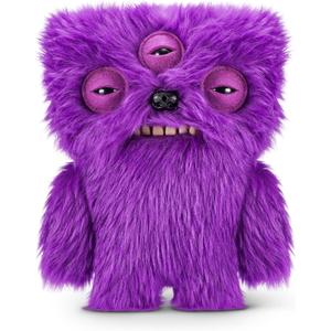 Fuggler Fart Face 9-inch Assortment Series 1 (Alien - Long Pile) by ZURU, Funny Ugly Monster Plush Toy