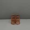 Rotating Pencil Holder, Rose Gold Wire Pen Holder , Spinning 4 Cup caddy Desk Organizer , Strong Metal Pen Organizer for School Stationary Home Office ( Rose Gold )