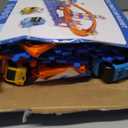 Puzzle Race Car Track Set for Kids 3-5, Floor Puzzle Track Car Set, Toddler Toys for 3 4 5 6 Years Old Boys, Toys Gift for Kids Boys Girls Age 3 4 5 6 7 8 Years Old