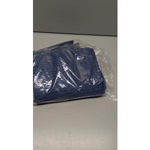 Bathroom Rugs Non Slip Washable, Super Absorbent Thin Bath Mat for Small Quick Dry Low Pile Bathroom Rug, (Navy Blue, 32x20)