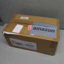 BAG BOX 100 Pcs Medium 8.25x4.3x10.6 Inch Brown Kraft Paper Gift Bags with Handles for Bulk Wedding, Party Favors, Grocery, Shopping, Retail Merchandise, Gift Sacks