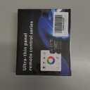 HOUHUI RF Touch Panel RGB LED Controller Kit, RGB LED Strip Lights Controller with RF Wireless Remote, Dimmable Wall-Mounted Touch Panel Controller for 5V 12V 24V 4-PIN 5050 2835 3535 Light Strips COB