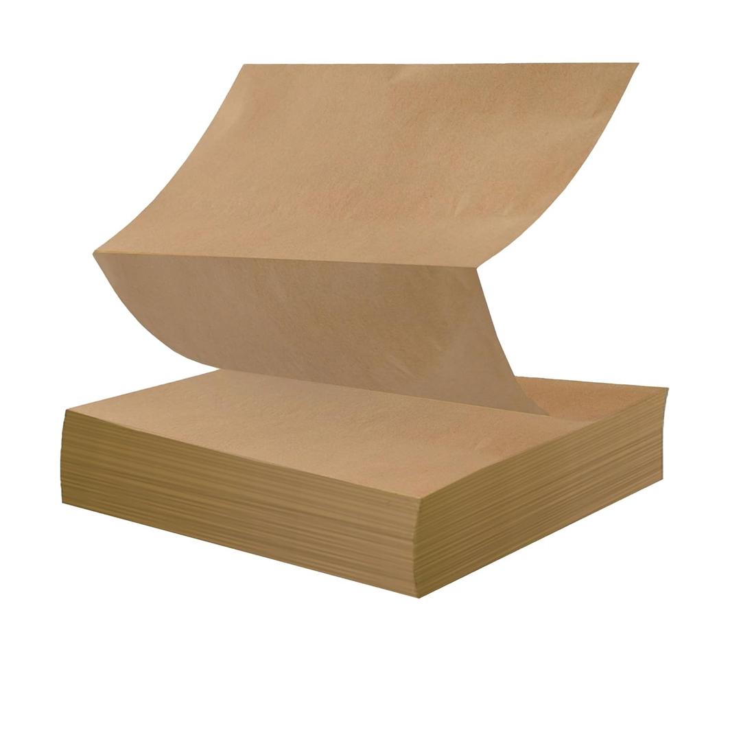 Elementree Brown Packing Paper Sheets for Moving & Shipping - 250 Count (229 Feet) - 14.5" x 11" Sheet Size - Sustainable Void Fill Packaging Made in the USA - Kraft Paper Thickness (00923)
