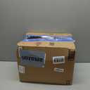 XWZO 100% Blackout Curtains 2 Panels with Tiebacks- Heat and Full Light Blocking Window Treatment with Black Liner for Bedroom/Nursery, Grommet Top, White, W52 x L84 Inches Long, Set of 2