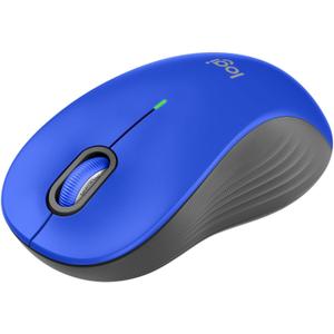 Logitech Signature M550 L Full Size Wireless Mouse - for Large Sized Hands, 2-Year Battery, Silent Clicks, Bluetooth, Multi-Device Compatibility - Blue
