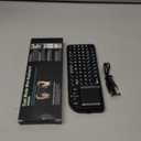 Mini Keyboard with Touchpad, Mini Bluetooth Keyboard, 2.4G Ultra-Thin Handheld Wireless Portable, Suitable for PC/Tablet/TV/Smartphone, Suitable for Travel, Office and Home UseRechargeable