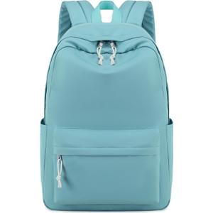 School Backpack for Teen Girls Women Laptop Backpack College Bookbags Middle School Travel Work Commuter Back Pack (Green)
