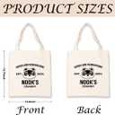 WDSXWH Racoons Character Tote Bag, Reusable Tote Shoulder Bag Casual, Merchandise Inspired Totes Bags, Funny Cartoon Character Fans Canvas Totes Bags