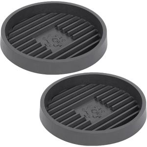 Plunger Holder & Tray - Air Drying Mat for Toilet Plunger, Quick Drying Stand (2pcs)