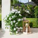 Nearly Natural 41in. UV Resistant Artificial Hydrangea Hanging Plant (Indoor/Outdoor) - Set of 2