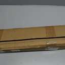 Cordless Bamboo Roman Shade, Light Filtering Blinds 23x48, Warm Brown