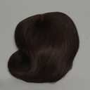 Hair Toppers for Women Real Human Hair 14 Inch No Bangs 65 Gram 100% Real Human Hair Toppers for Women with Thinning Hair 5x5 Hand-Tied Breathable Swiss Lace Base Blonde 3 Clips in Hair pieces,#2