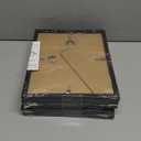 upsimples 8x10 Picture Frame Set of 5, Display Pictures 5x7 with Mat or 8 x 10 Without, Wall Gallery Photo Frames, Black