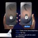 Ferilinso 3 Pack Privacy Screen Protector for Samsung Galaxy S26 Plus with 3Pack Tempered Glass Camera Lens Protector Phone Case Friendly Accessories Protector de Pantalla for Samsung S26 Plus