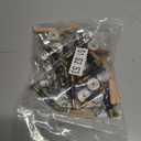 MaxSmeo Bedside Table, Small Nightstand with Charging Station, Rattan Side Table Wood End Table for Living Room, Bedroom and Small Spaces, Mid Century Modern Nightstand, Easy Assembly (Natural)