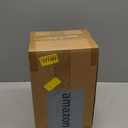 Citylife 1.3 QT 10 Pack Small Storage Bins Plastic Storage Container Stackable Box with Lids for Organizing, Clear White