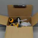 VONFORN Paint Sprayer, 700W HVLP Spray with Cleaning & Blowing Joints, 4 Nozzles and 3 Patterns, Easy to Clean, for Furniture, Cabinets, Fence, Walls, Door, Garden Chairs etc. VF803 Yellow
