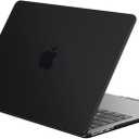 EooCoo Case Compatible with MacBook Air 13 inch M5 2026-2022 M4 M3 M2 A3449 A3240 A3113 A2681, Sleek Hard Shell Scratch Resistant Protective Cover Compatible for MacBook Air 13.6 inch, Matte Black