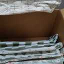 Boao 6 Pack Neutral Christmas Storage Baskets for Gifts Empty Collapsible Large Christmas Storage Gift Bins Canvas Laundry Containers Foldable Box with Handle for Office Home Bedroom Clothes