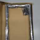 6 Pack - L 14" x H 8" x W1.5, 5mm Thick Black L Shelf Bracket, Iron Shelf Brackets, Metal Shelf Brackets, Floating Shelf, Shelf Supports with Screws