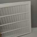 HVAC Premium 22 x 32 Duct Opening Steel Return Air Filter Grille, for 1-inch Filter, Removable Door, Flat Stamped HVAC Vent Cover Grille, Outer Dimensions 24.5 x 34.5