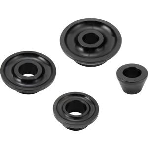 Wheel Balancer Cone 36mm Shaft Cone 1.77" To 5.39" Size 4 PCS Wheel Balancer Parts 36mm Standard Shaft, #45 Carbon Steel Wheel Balancer Hold Down Cone Set, Universal Fits Most Car Light Truck