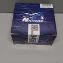 NTHREEAUTO Smoked LED Rear Tail Light Motorcycle Taillights Brake Driving Compatible with Harley Dyna Road King Electra Glide Street Bob Touring