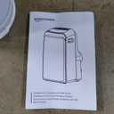 Amazon Basics 4-In-1 Portable Air Conditioner with Remote, Timer, Sleep Mode, Auto Swing, Cool/Heat/Dry/Fan-Only Functions, 13500 BTU (ASHRAE), Cools Up to 550 Sqf, Energy Saving, White